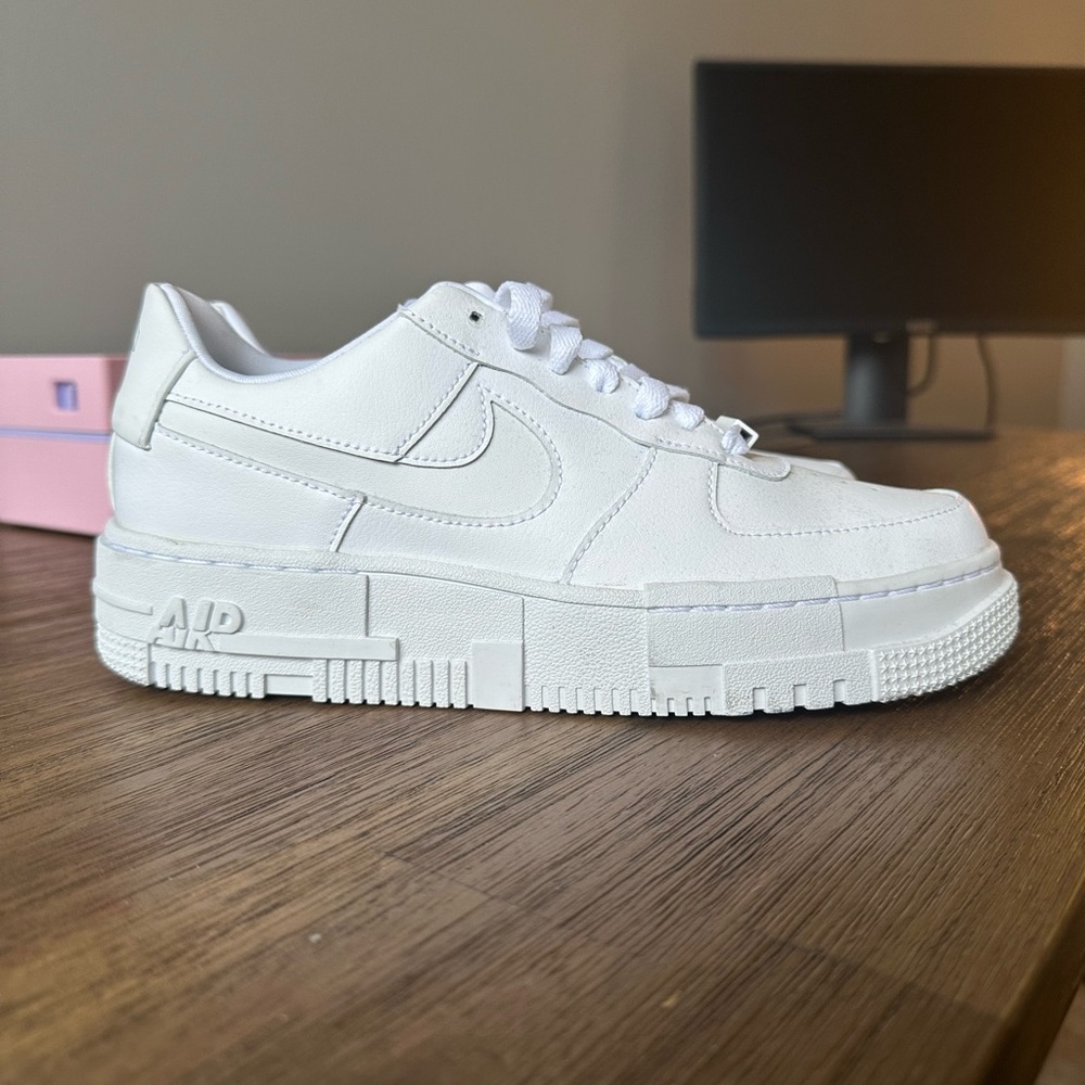 Nike Air Force 1 Pixel White - Size 7.5